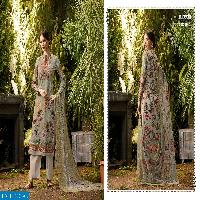 Zubeda Ansika Digital cotton Satin Wholesale indian Dresses